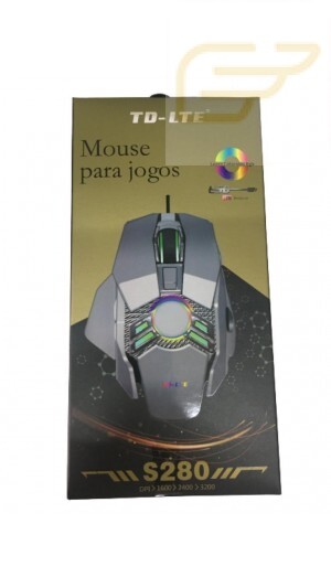 MOUSE GAMER ILUMINADO TD-LTE S280