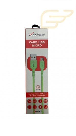 CABO MICRO USB V8 3.0A 1M XTRAD CH0463