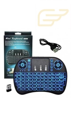 MINI TECLADO WIFI KEYBOARD CONTROLE COM TOUCH