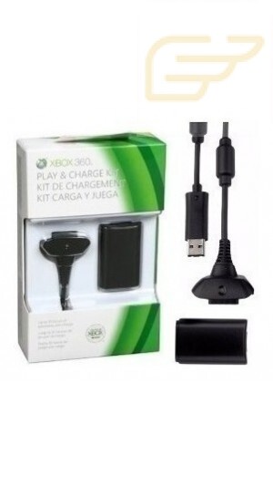 CARREGADOR E BATERIA CONTROLE XBOX 360 XD542