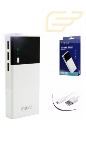 CARREGADOR PORTATIL 3 USB 10000MAH INOVA POW-8317