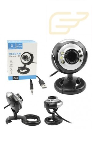 WEBCAM HD LED 360 GRAUS USB LEHMOX LEY-53