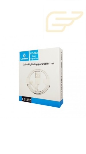CABO USB LIGHTNING 1M LEHMOX LE-382