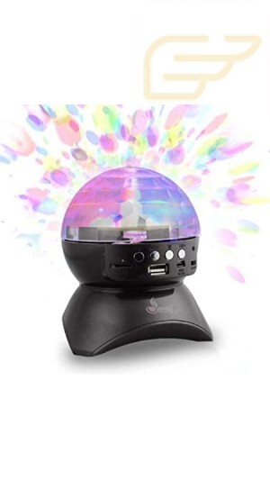 CAIXA DE SOM BLUETOOTH GLOBO COM LED XY-890