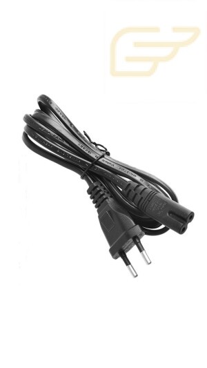 CABO DE FORCA BIPOLAR PARA FONTE DE NOTEBOOK VERDE DYX-03 (SEM EMBALAGEM)