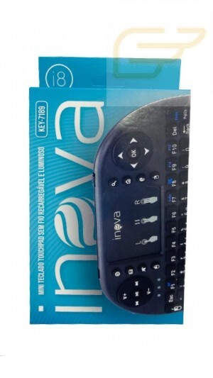 MINI TECLADO TOUCH COM LED INOVA KEY-7189