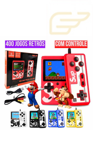 MINI GAME BOX PORTATIL COM CONTROLE LEY-239