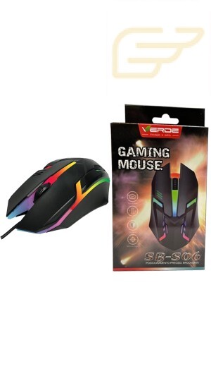 MOUSE GAMER VERDE SB-S06