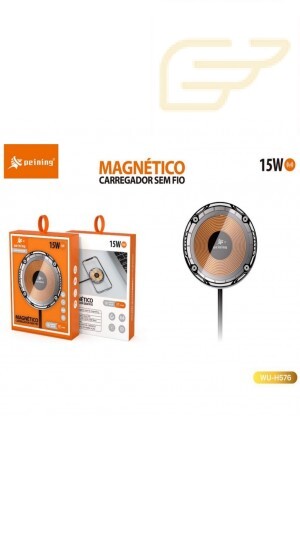 CABO CARREGADOR POR INDUÇÃO MAGNETICO PEINING WU-H576
