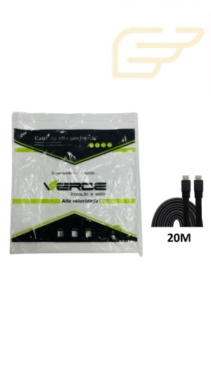 CABO HDMI/HDMI 20M VERDE HD-20M