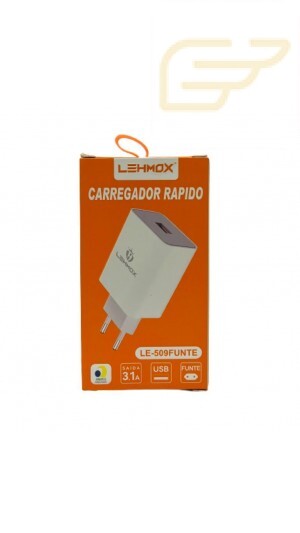 FONTE USB 3.1A LEHMOX LE-509FUNTE