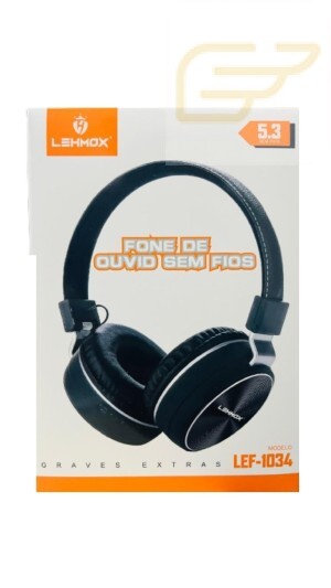 FONE DE OUVIDO BLUETOOTH LEHMOX LEF-1034