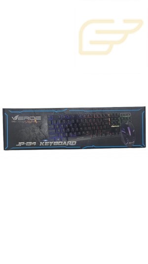 KIT MOUSE E TECLADO GAMER COM LED VERDE JP-134