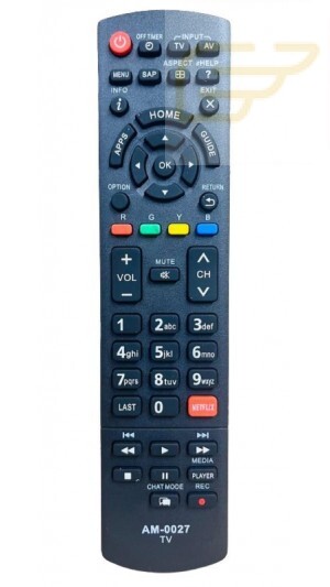 CONTROLE REMOTO COMPATIVEL C/ PANASONIC LCD ALTOMEX AM-0027