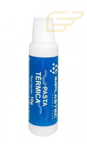 PASTA TERMICA 10G BISNAGA IMPLASTEC PAPT0010BG