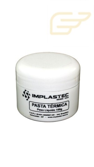 POTE DE PASTA TERMICA 100G IMPLASTEC PAPT0100PT