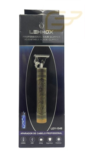 MAQUINA DE APARAR CABELO DRAGAO PROFISSIONAL LEHMOX LEY-1548