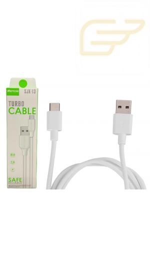 CABO TURBO USB TIPO C VERDE SJX-13