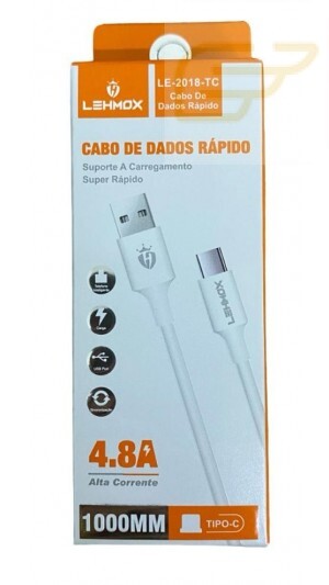 CABO TIPO C RAPIDO 4.8A LEHMOX LE-2018-TC