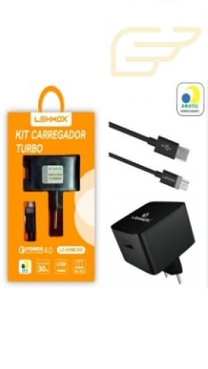 CARREGADOR TURBO V8 LEHMOX LE-91MICRO