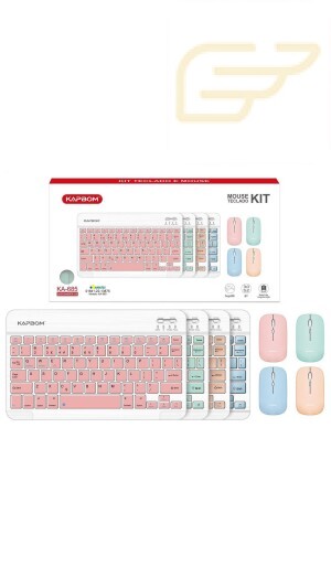KIT MOUSE E TECLADO BLUETOOTH KAPBOM KA-685