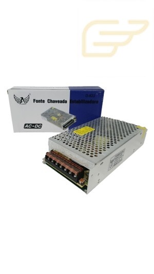 FONTE CHAVEADA ESTABILIZADORA 24V5A 110/220V ALTOMEX D-826