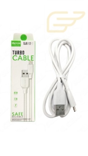 CABO DE DADOS CARGA RAPIDA LIGTHNING 2.1A SJX-12-IP