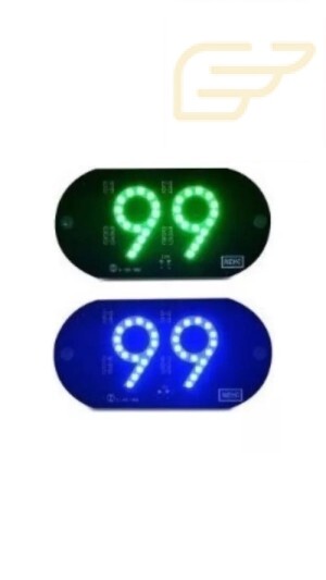 PLACA LETREIRO EM LED USB COM VENTOSA USB-99