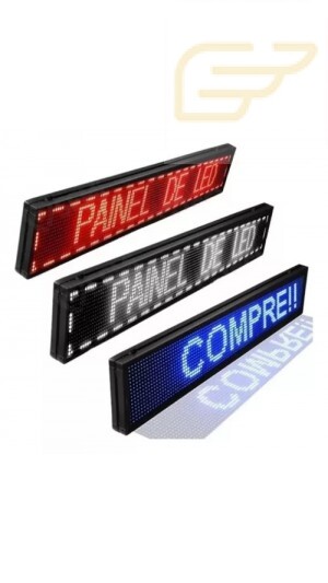 LETREIRO DE LED 70CM X 20CM STARMEGA ST-343