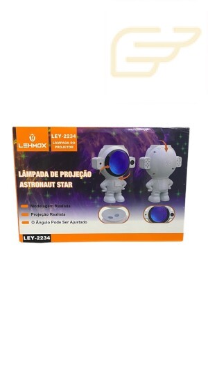 LAMPADA DE PROJEÇÃO ASTRONAUTA LEHMOX LEY-2234