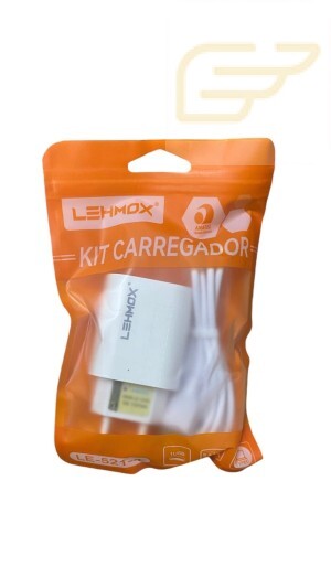 CARREGADOR USB 3.1A TYPEC LEHMOX LE-521-4
