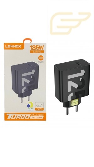 FONTE USB C 125W LEHMOX LE-627FUNTE