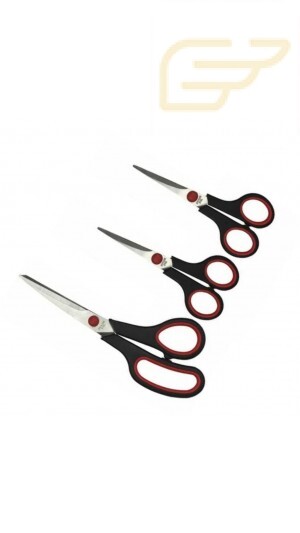 KIT TESOURAS 1 GRANDE 2 PEQUENAS STARMEGA ST-590