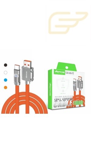 CABO DE CARGA SUPER RAPIDA TIPO C VERDE SJX-616-TC