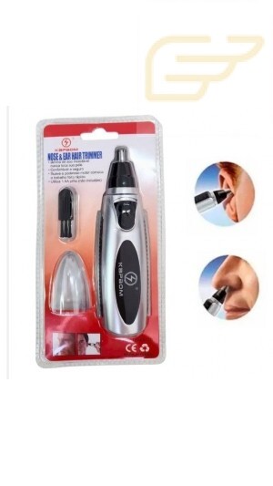 APARADOR DE PELOS NARIZ E ORELHA PORTATIL KAPBOM KA-1731