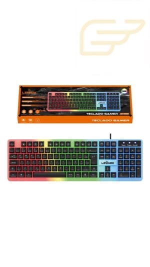 TECLADO GAMER MECANICO LED RGB LEHMOX LEY-2088