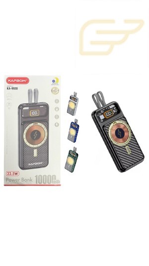 POWER BANK INDUÇAO 10000MAH KAPBOM KA-9920