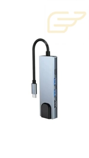 HUB USB TIPO C 5 PORTAS KAPBOM KA-6050