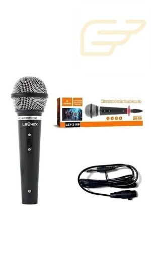 MICROFONE PROFISSIONAL COM FIO LEHMOX LEY-2168