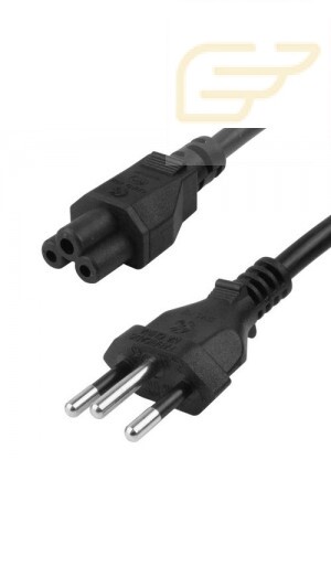 CABO DE FORCA COM 3 PINOS PARA FONTE NOTEBOOK 1.5M LELONG LE-23